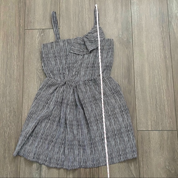 Rachel Roy striped sleeveless dress with pockets - Picture 3 of 5